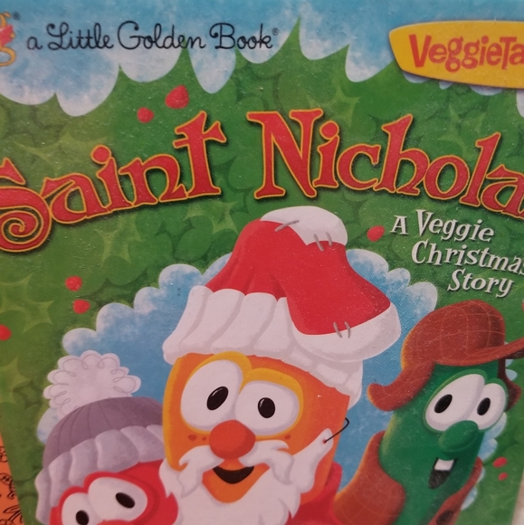 VeggieTales DVD & Little Golden Book set: St. Nicholas & Lyle the Kindly Viking - Picture 2 of 7
